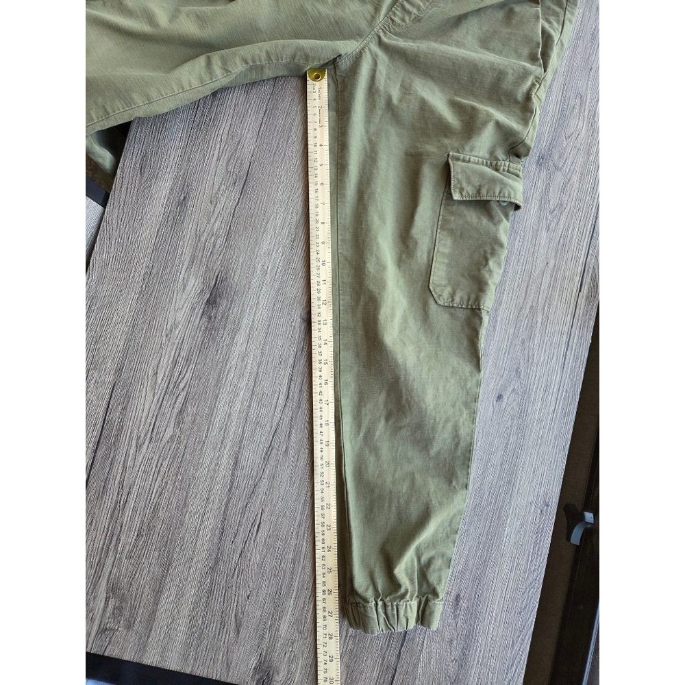 Everlane Organic Cotton Tapered Cargo Pants Womens S Olive Gorpcore Utility - Picture 7 of 8